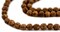 The Bead Chest 6mm Rudraksha Mala Beads - 108 Authentic Nepali Prayer Rosary Beads